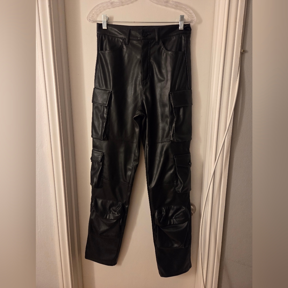 AFRM Sleek Black Cargo Pants Sz 27